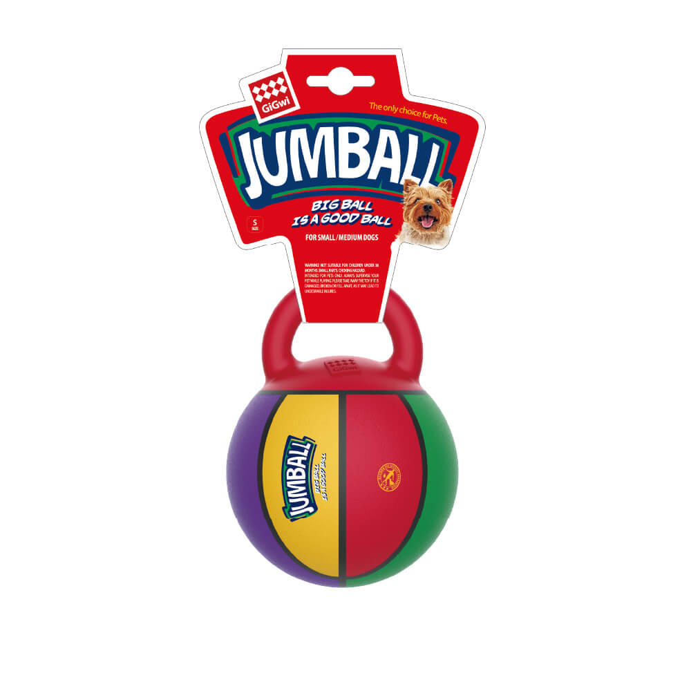 Gigwi Jumball Basketball Ball With Rubber Handle