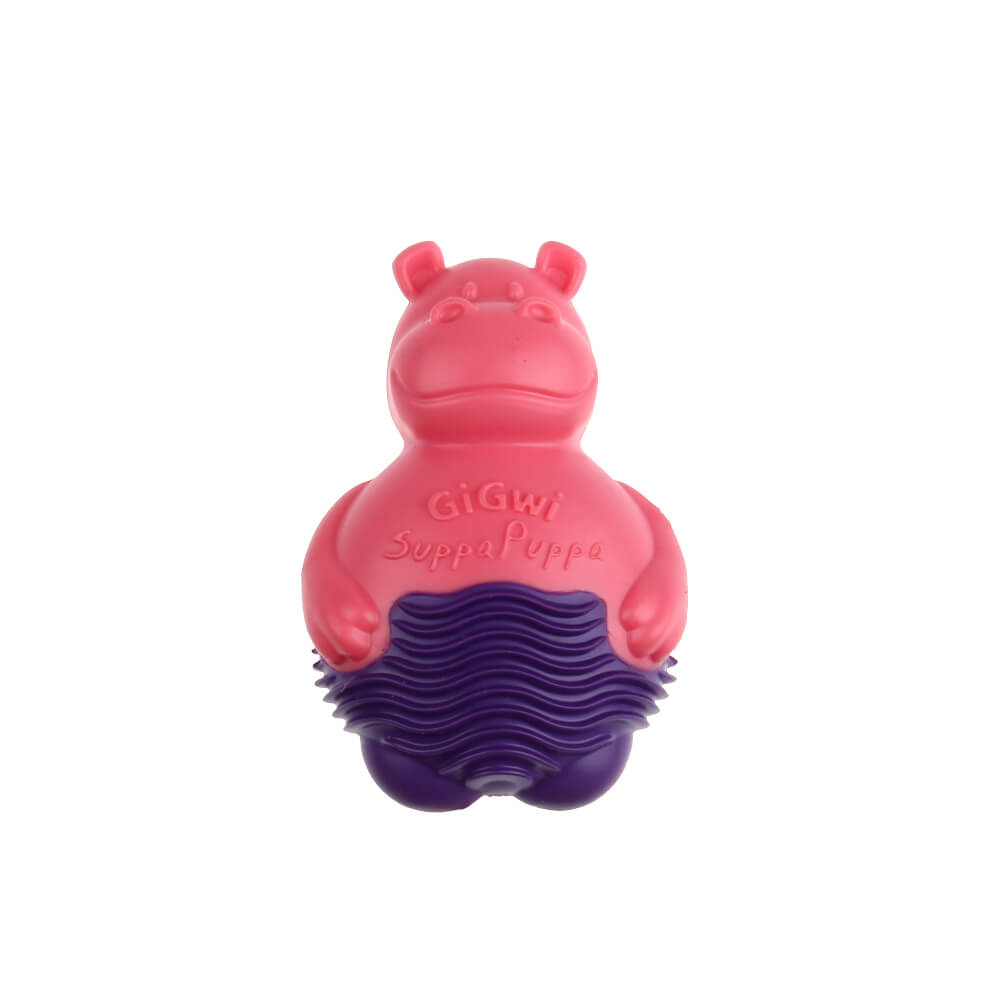 GiGwi Suppa Puppa Standing Hippo for Puppies