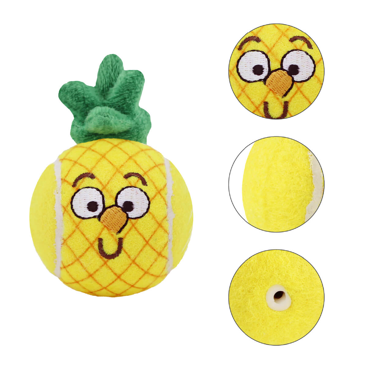 GiGwi Tennis Ball | Pineapple