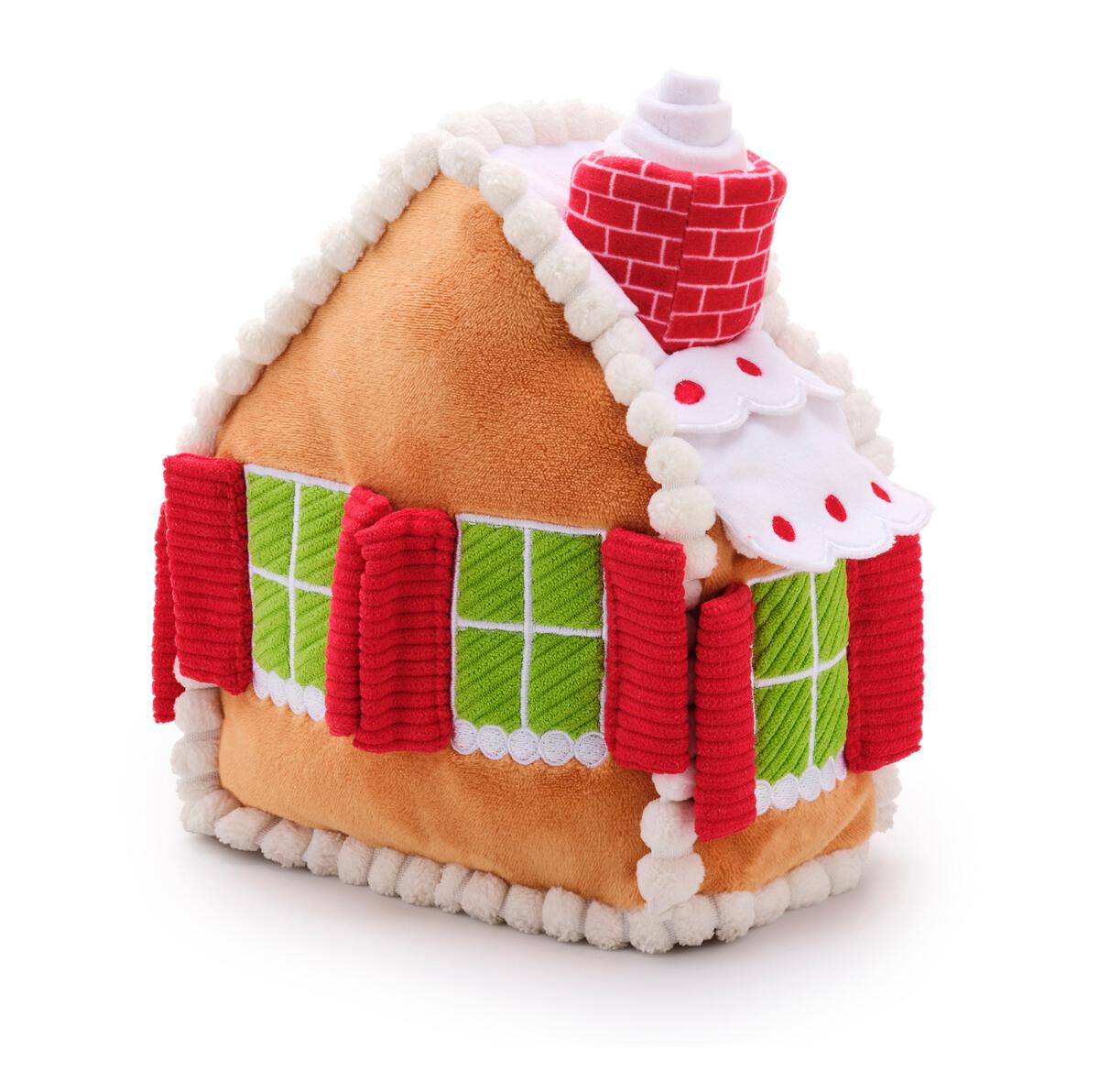 The Foggy Dog Gingerbread House Snuffle Toy
