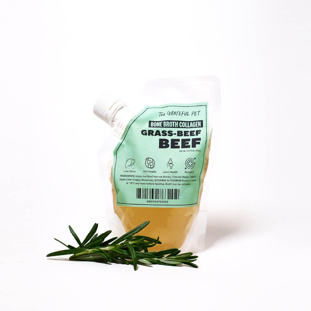 The Grateful Pet Bone Broth Collagen | Beef