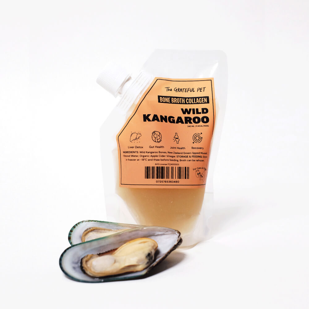 The Grateful Pet Bone Broth Collagen | Kangaroo