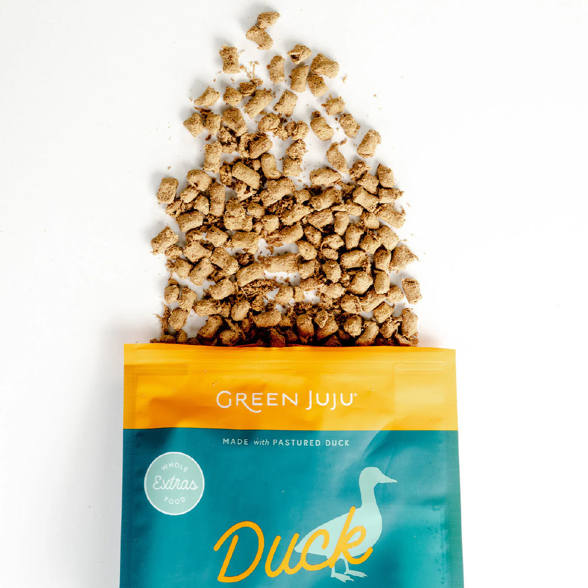 Green Juju Freeze-dried Raw Food | Duck & Sardine