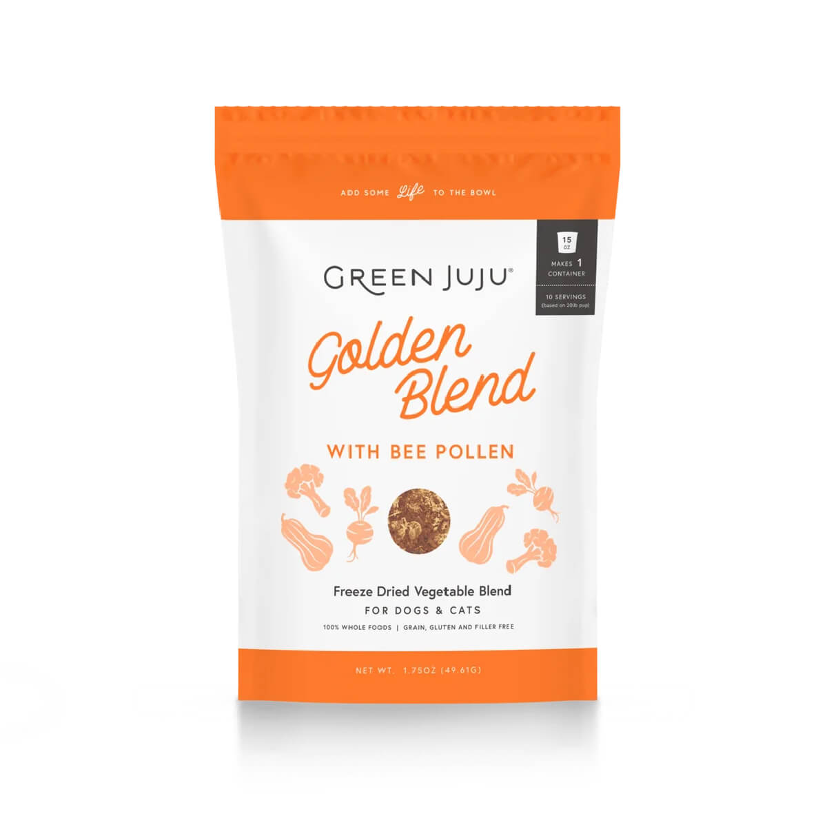 Green Juju Freeze-dried Golden Blend With Bee Pollen