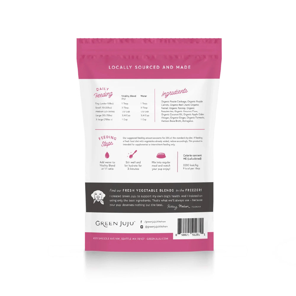 Green Juju Freeze-dried Vitality Blend With Astragulus