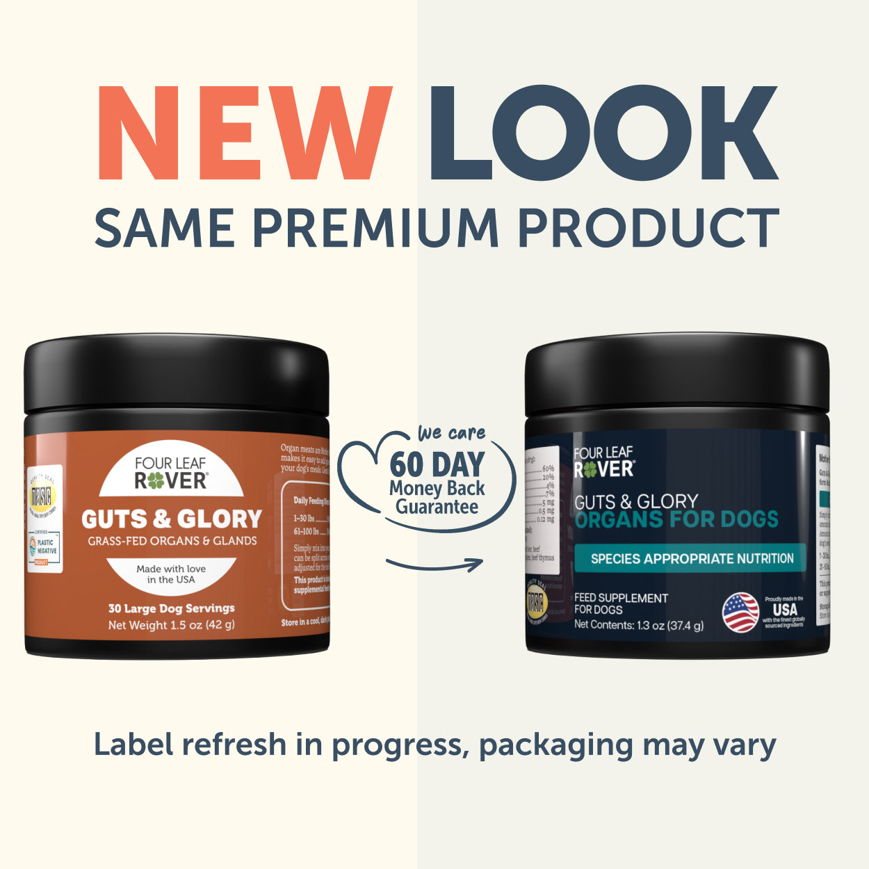 Four Leaf Rover Guts & Glory | Grass-fed Organs for Dogs