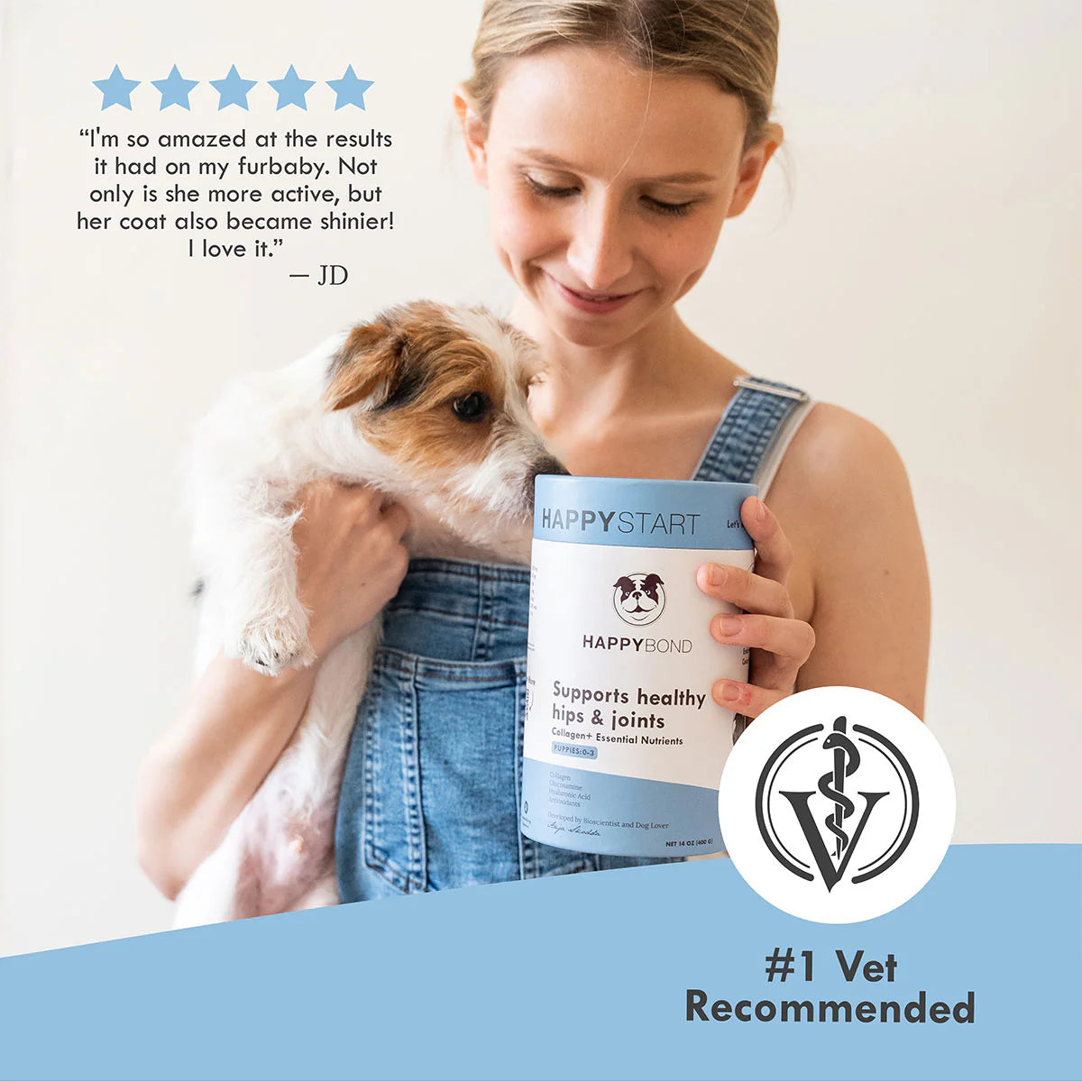 Happy Start Collagen Joint Supplement for Puppies