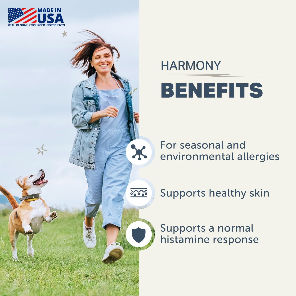 Four Leaf Rover Harmony | Seasonal & Environmental Allergy Support