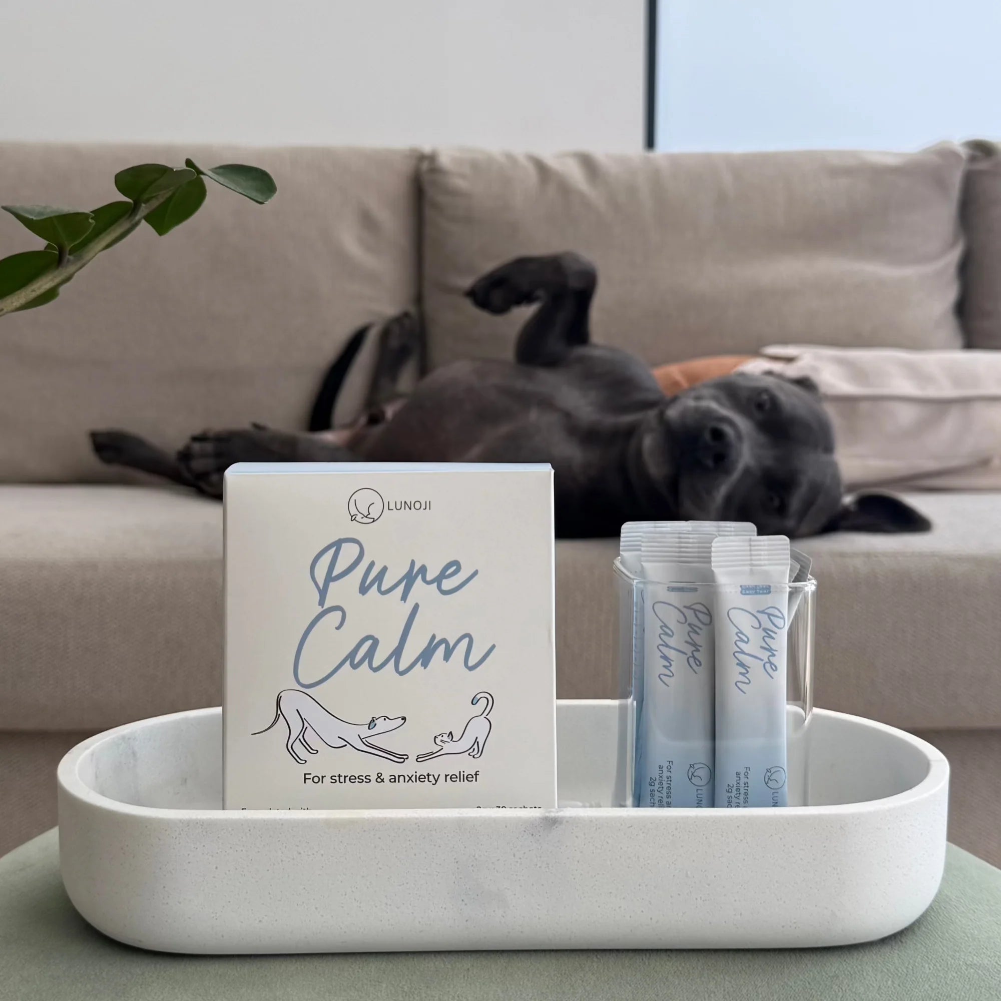 Lunoji Pure Calm Supplement for Dogs & Cats
