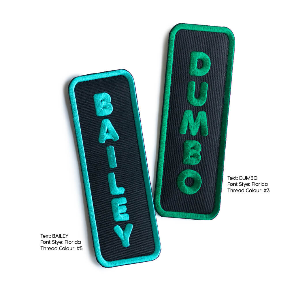 Custom Velcro Patch for K9 Sport Sack