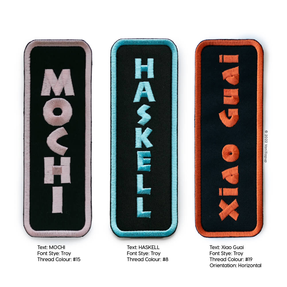 Custom Velcro Patch for K9 Sport Sack