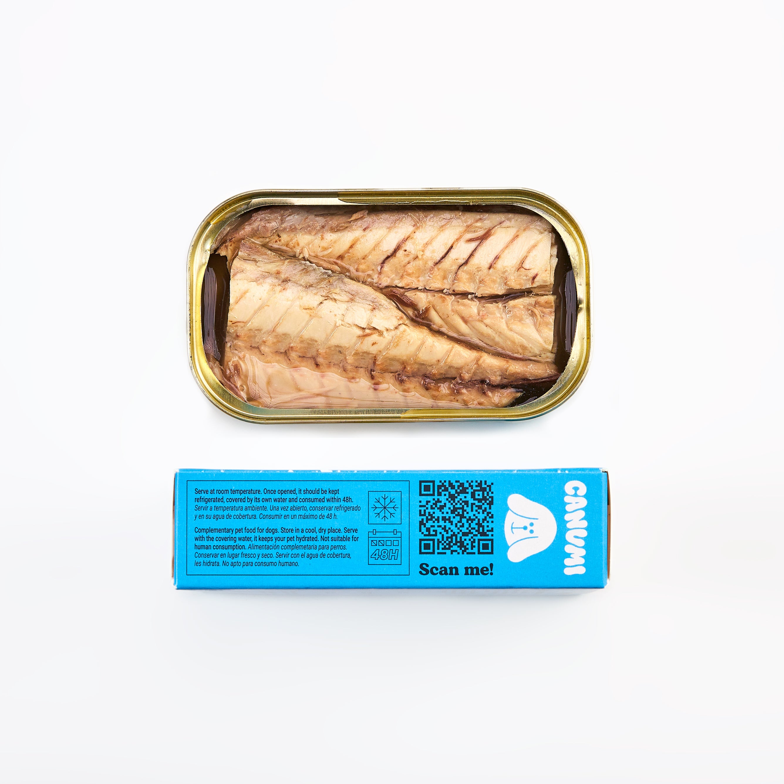 Canumi Mackerel Fillets for Dogs and Cats