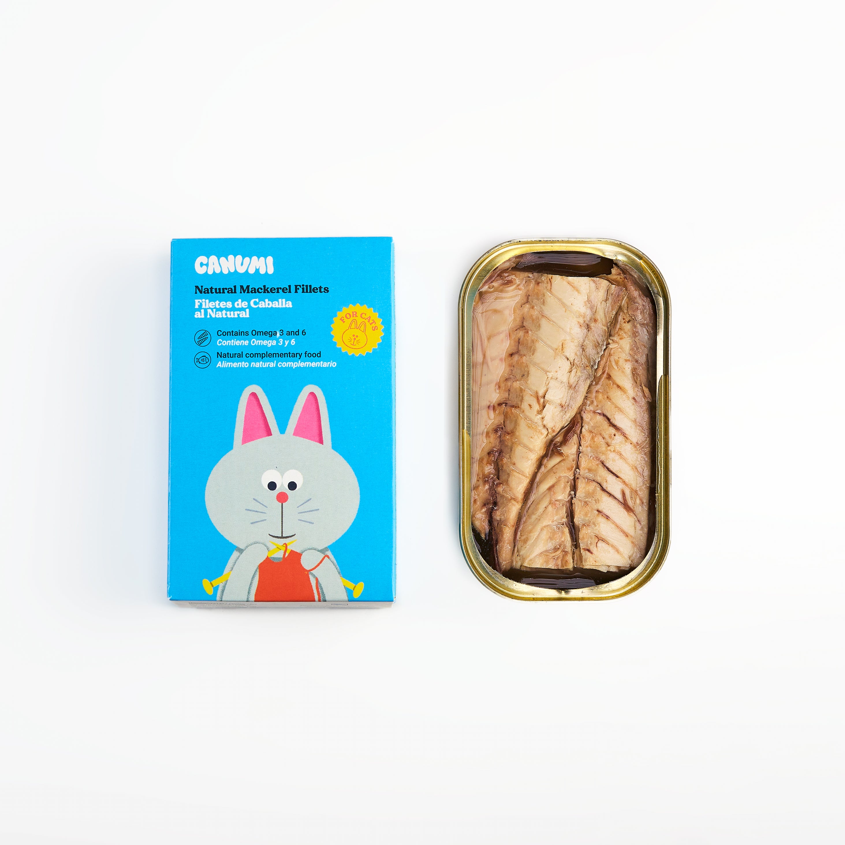 Canumi Mackerel Fillets for Dogs and Cats