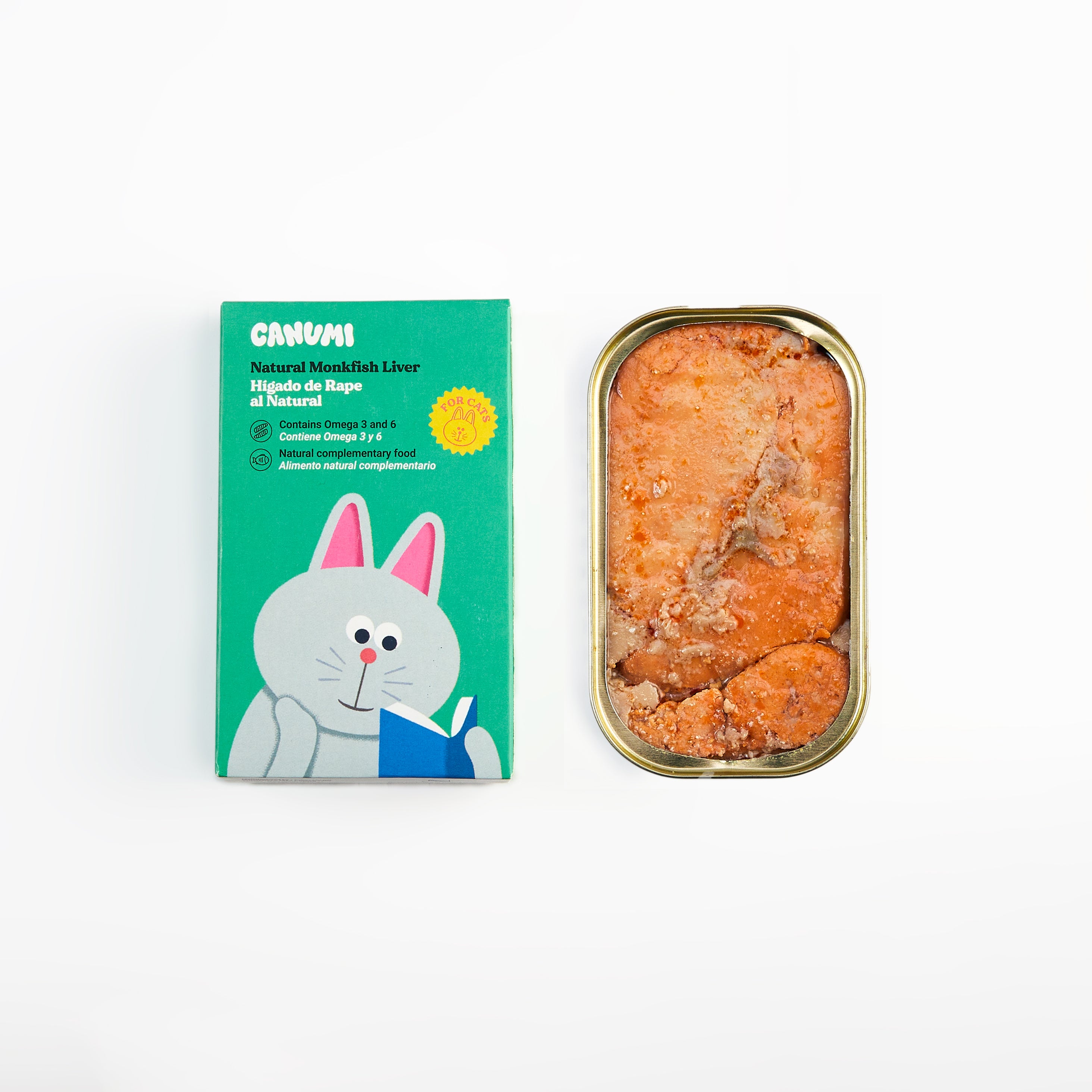 Canumi Monkfish Liver for Dogs and Cats