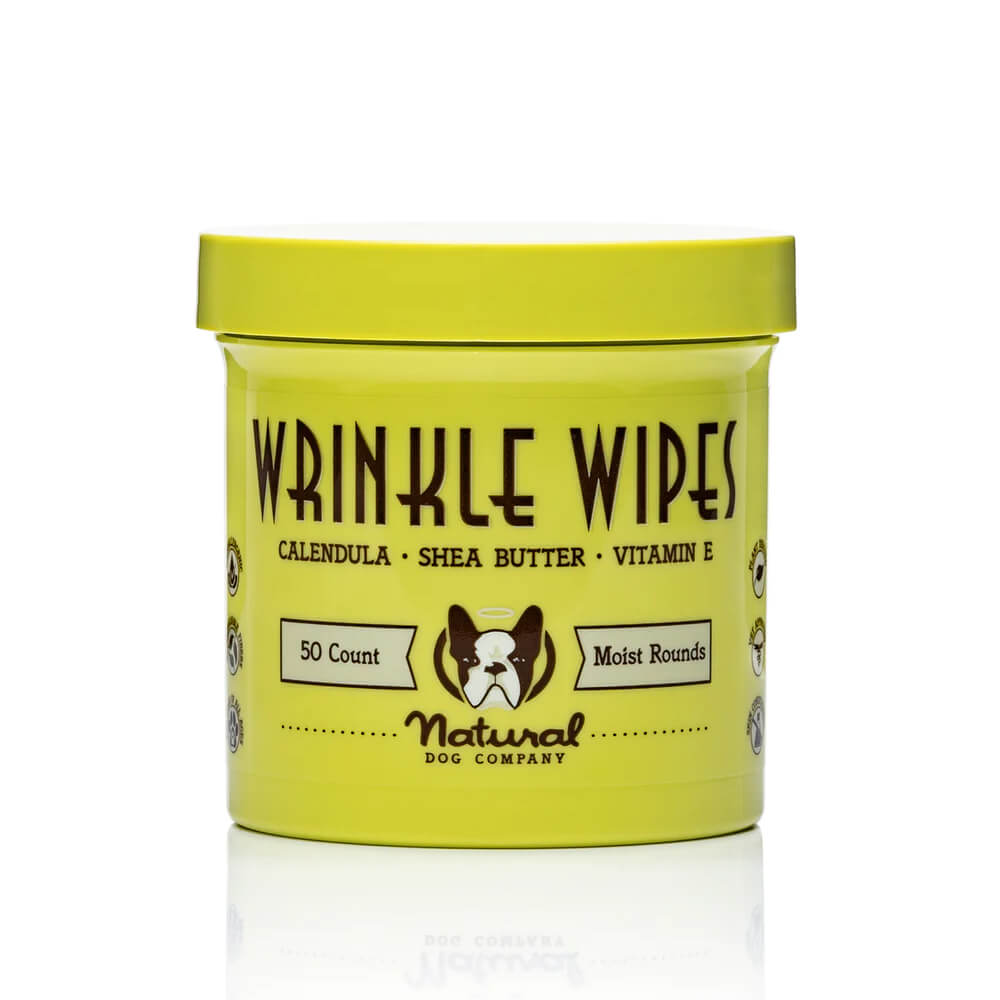 Natural Dog Company Wrinkle Wipes