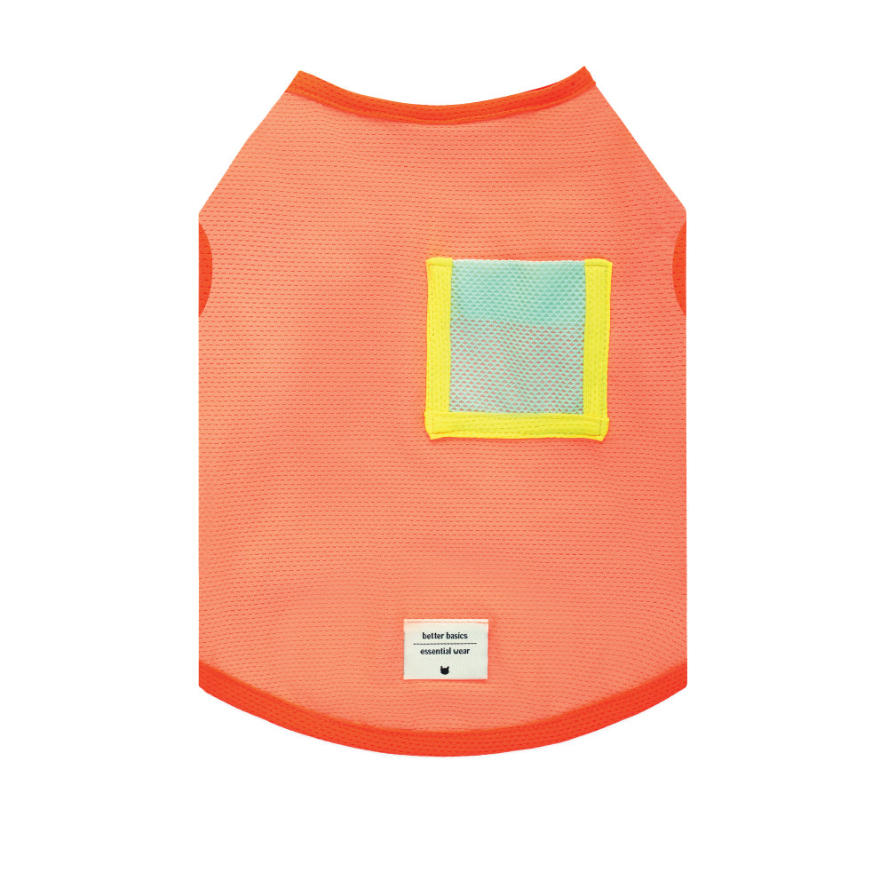 Ohpopdog Cooling Basics+ Raglan | Tangerine Fizz