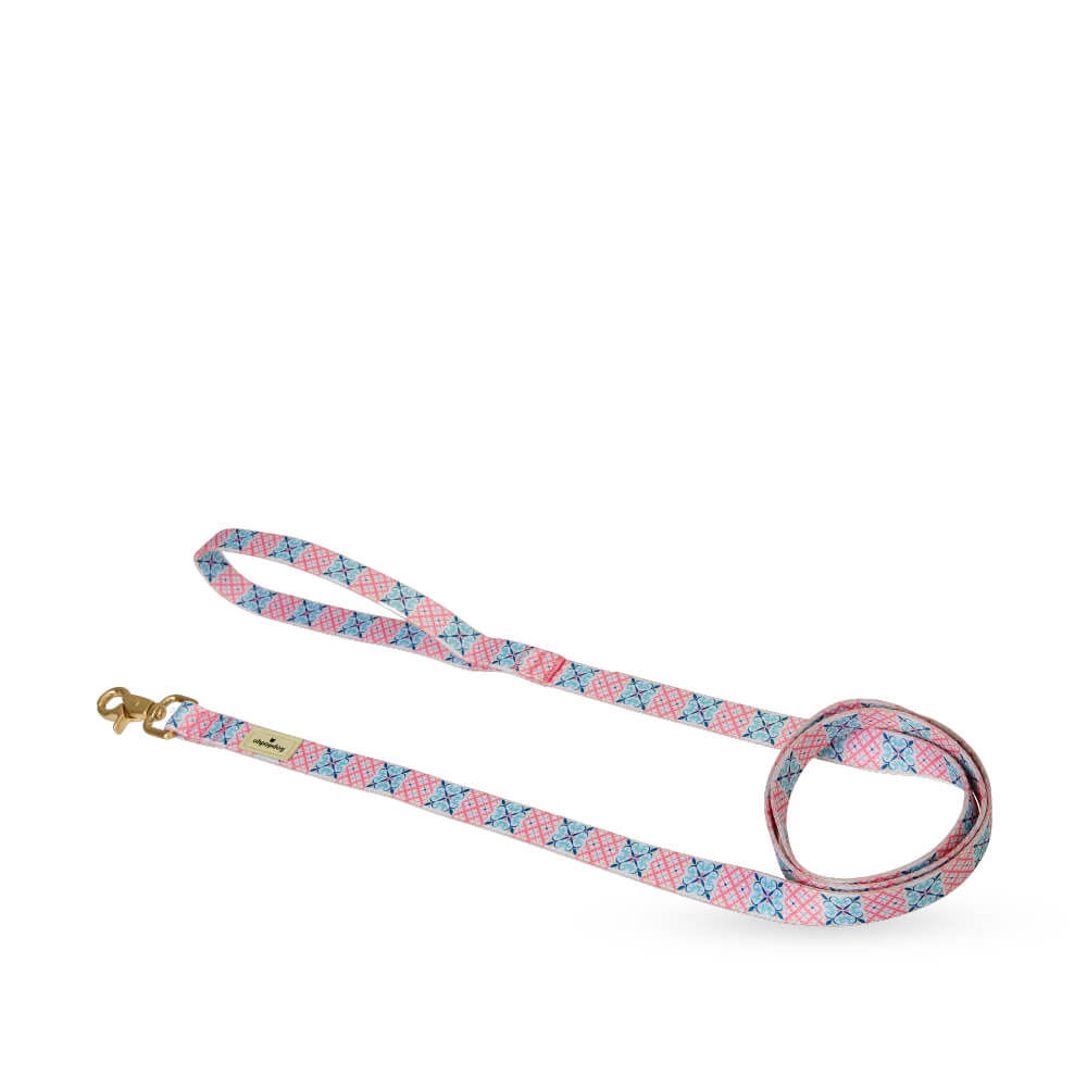 Ohpopdog Nylon Leash | Bibik Pink