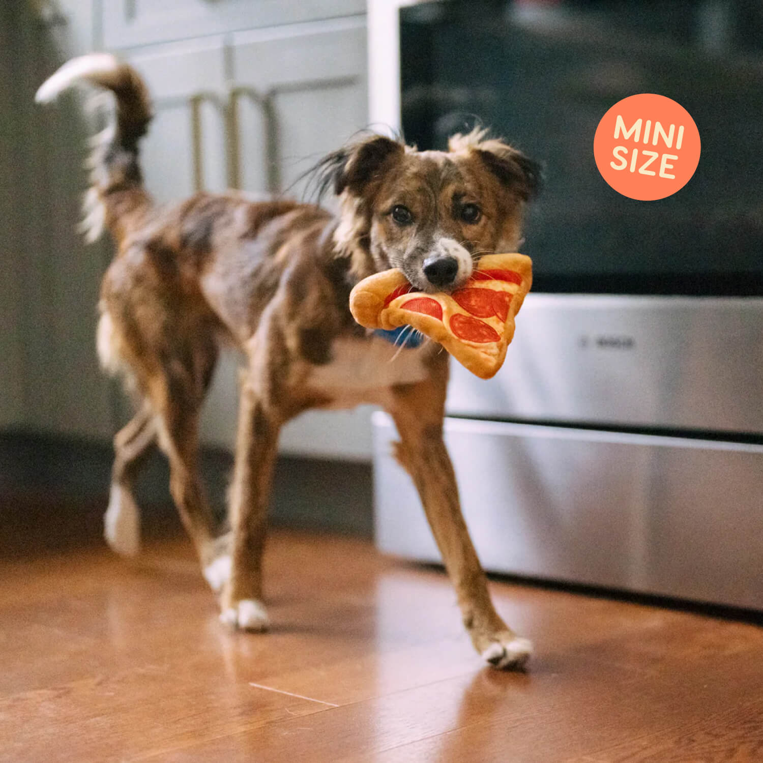 PLAY Snack Attack Puppy-roni Pizza Plush Toy