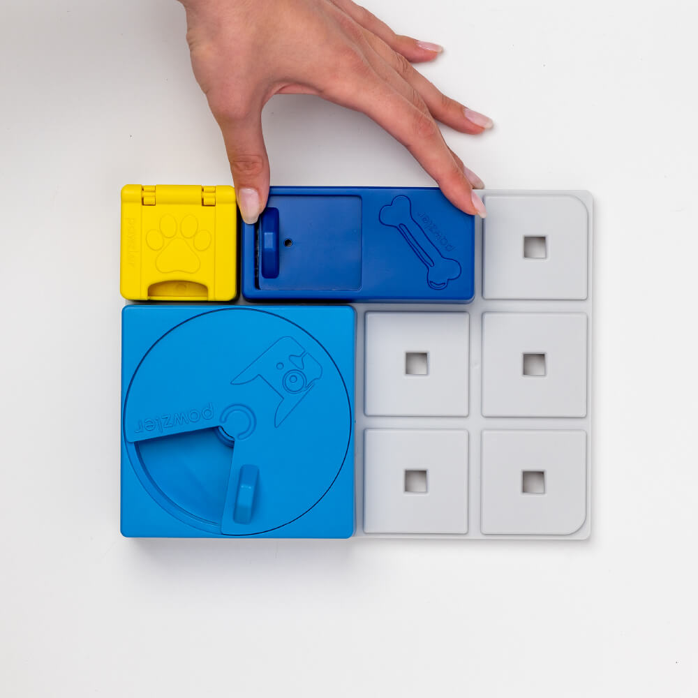 Pawzler Modular Dog Puzzle | Rainbow Set (Mini)