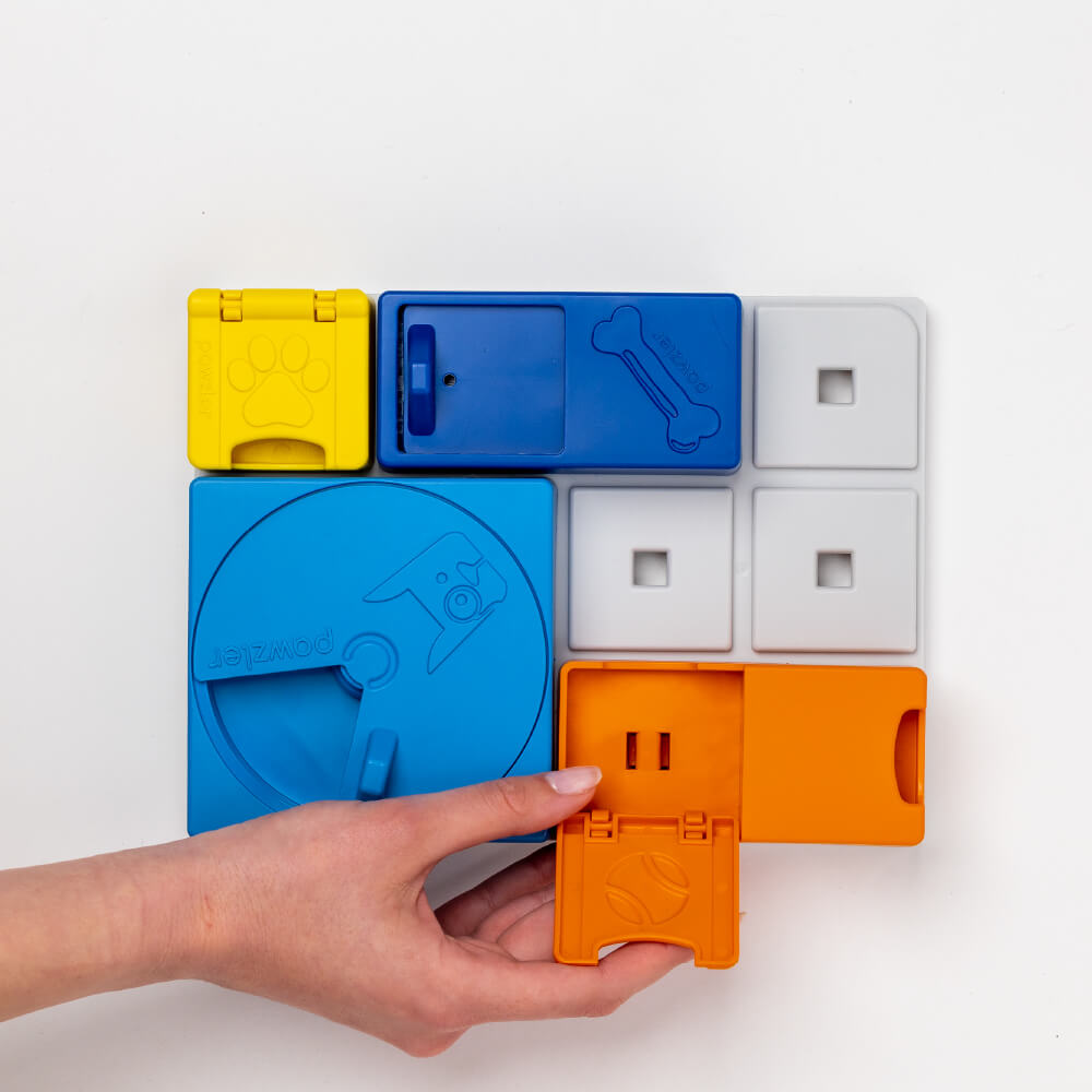 Pawzler Modular Dog Puzzle | Rainbow Set (Mini)