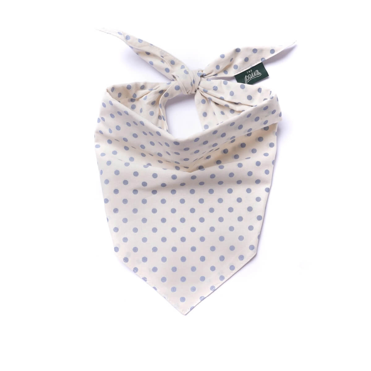 The Paws Bandana | Polka Dot Blue