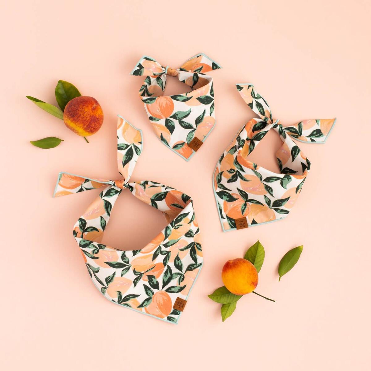 The Foggy Dog Peaches & Cream Bandana