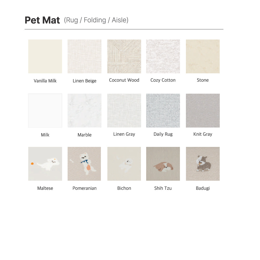 Pupping Pet Mat Rug Type | Modern Design