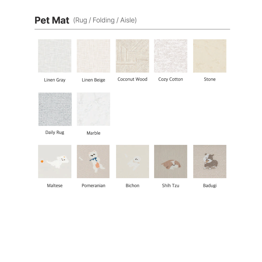 Pupping Pet Mat Folding Type | Modern Design