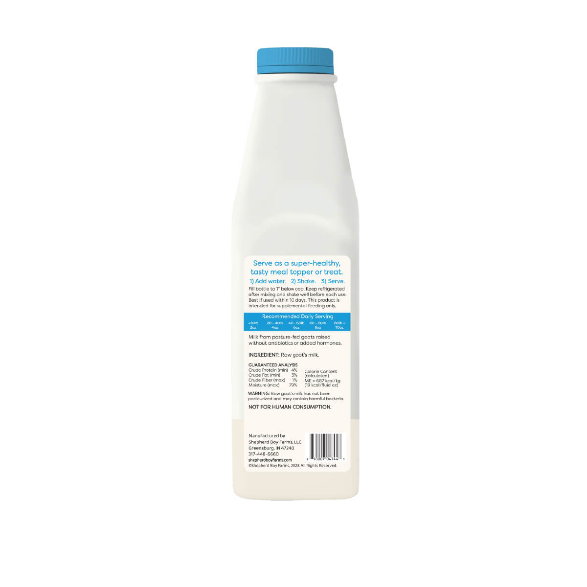 Shepherd Boy Farms Freeze-dried Raw Goat Milk | Classic