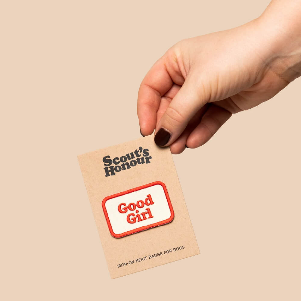Scout's Honour Iron On Patch | Good Girl