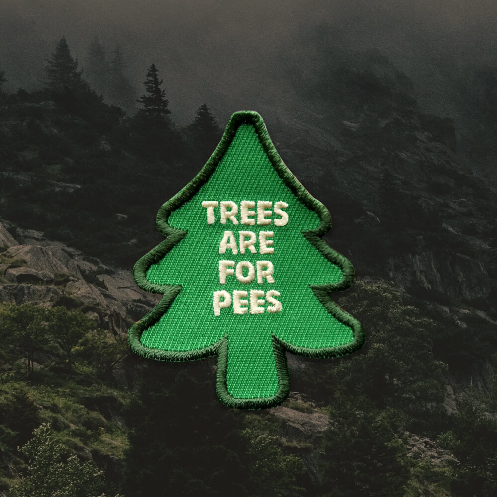 Scout's Honour Iron On Patch | Trees Are For Pees