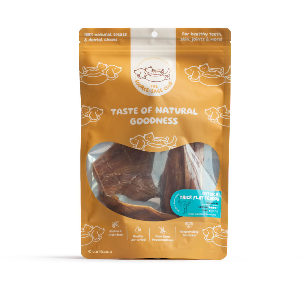 The Source-Sage Club Ostrich Thick Flat Tendon