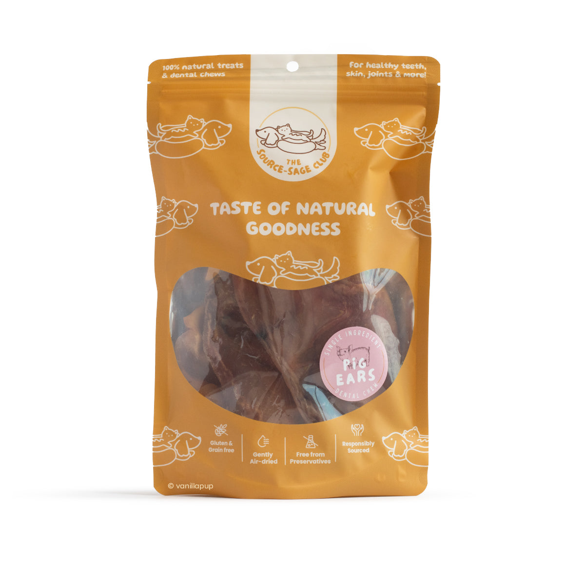 The Source-Sage Club Air Dried Pig Ears