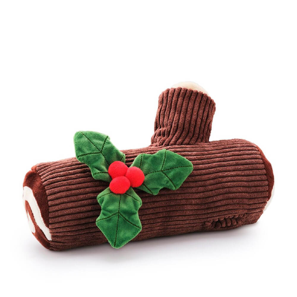 The Foggy Dog Yule Log Snuffle Toy