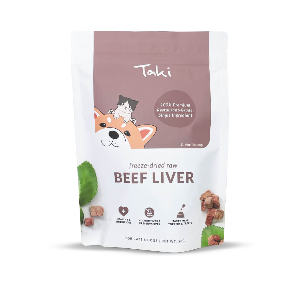 Taki Freeze-dried Beef Liver Treats (Value Pack)