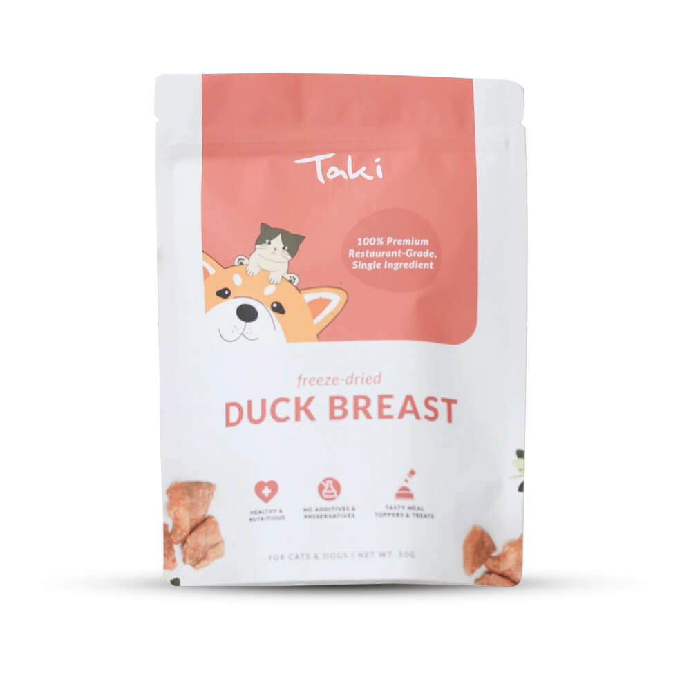 Taki Freeze-dried Duck Breast Treats (Value Pack)