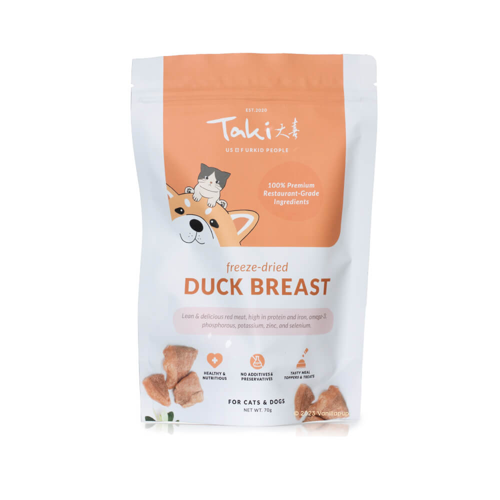 Taki Pets Freeze-dried Duck Breast Treats (Value Pack)