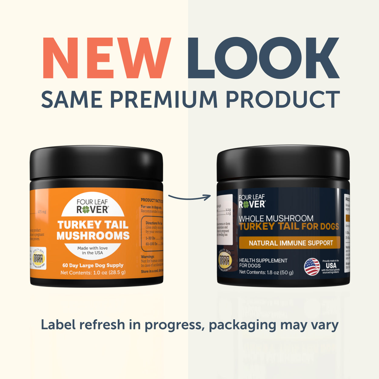 Four Leaf Rover Turkey Tail Mushroom Extract