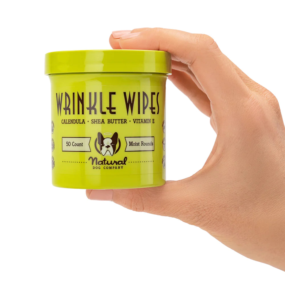 Natural Dog Company Wrinkle Wipes