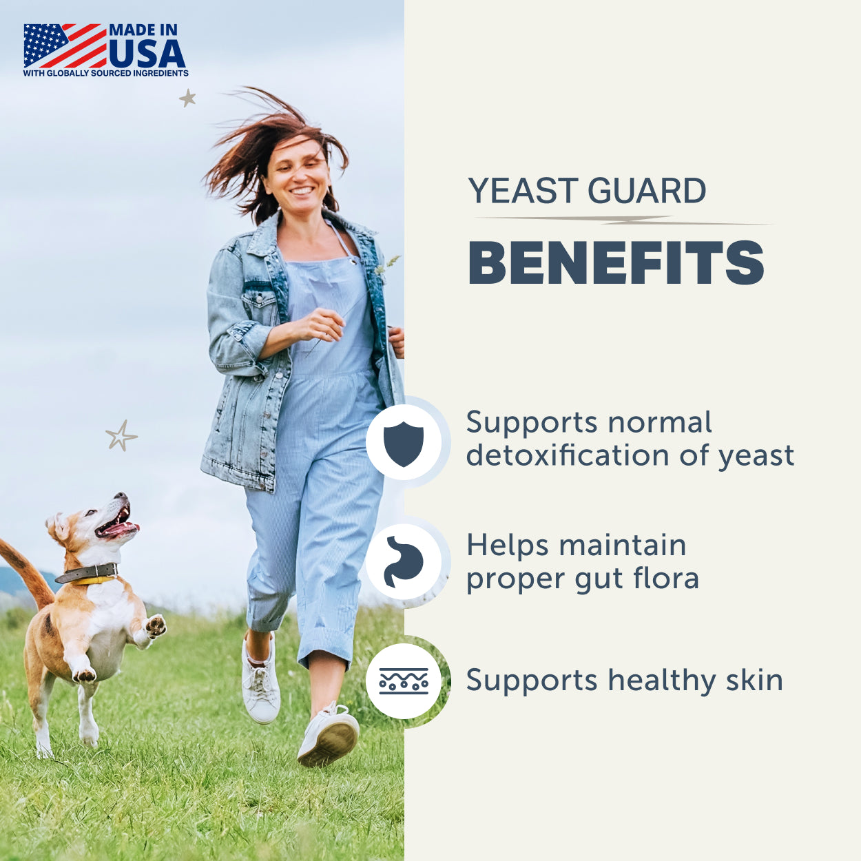 Four Leaf Rover Yeast Guard | Gentle Yeast Cleanse