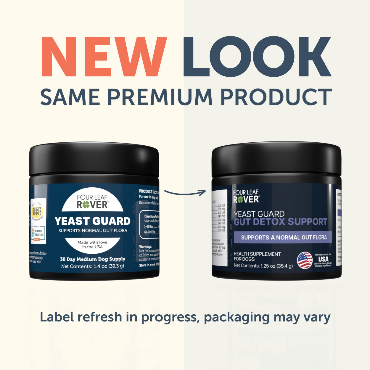 Four Leaf Rover Yeast Guard | Gentle Yeast Cleanse