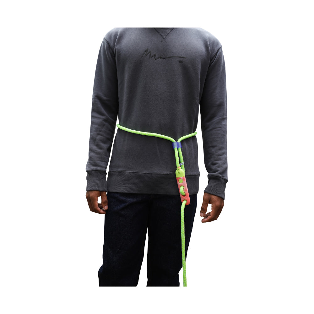 Zee.Dog Hands Free Rope Leash | Glo