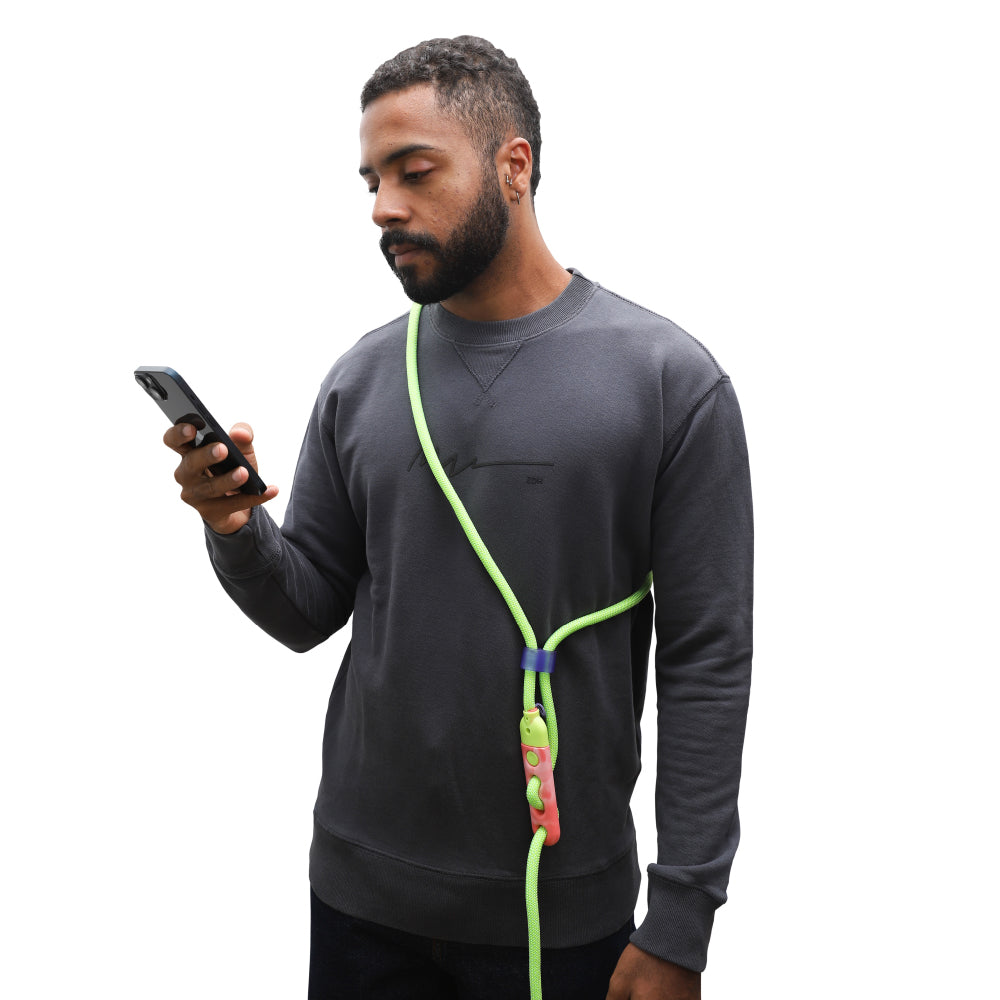 Zee.Dog Hands Free Rope Leash | Glo