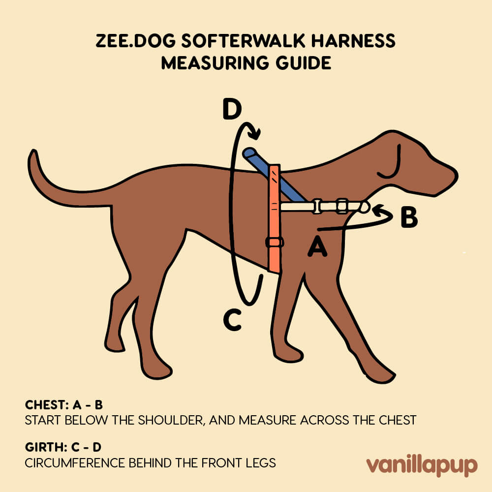Zee Dog Softer Walk Harness | Peach