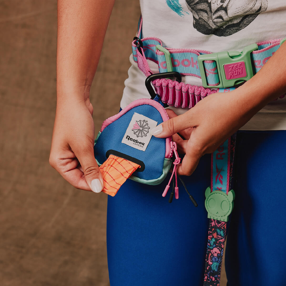 Zee.Dog x Reebok Aerobic Go Clip