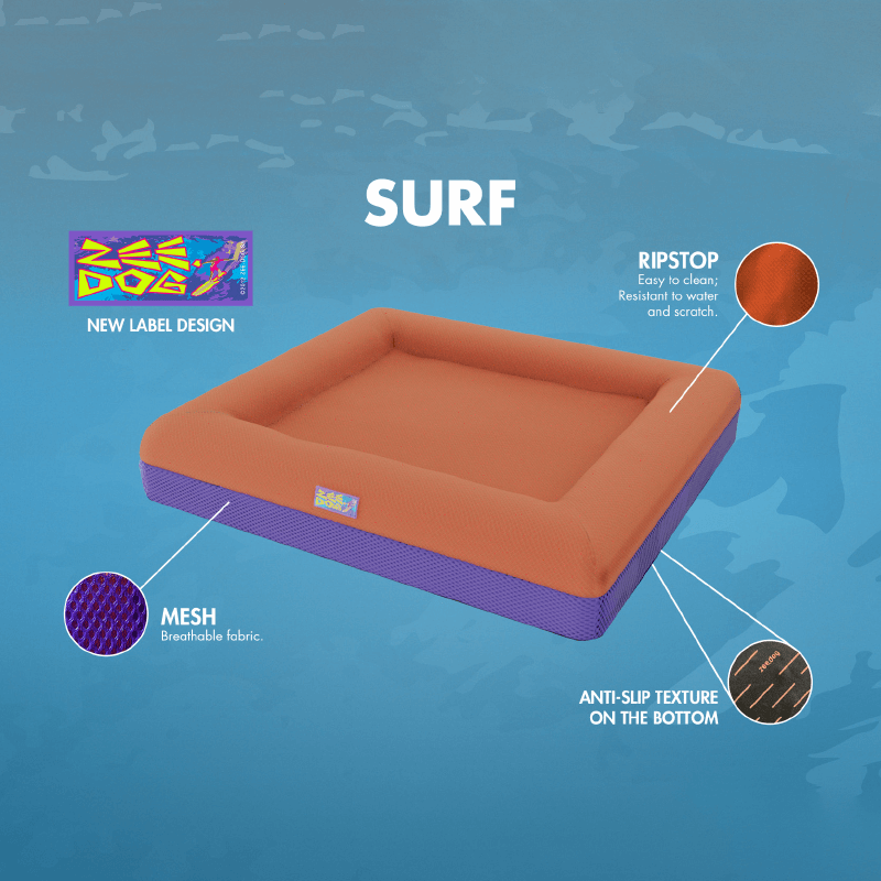 Zee.Dog Ripstop Bed Cover | Surf