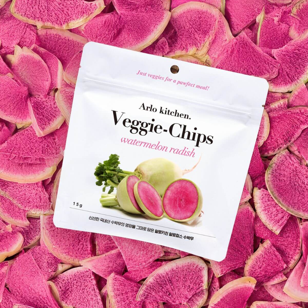 Arlo Kitchen Freeze-Dried Watermelon Radish