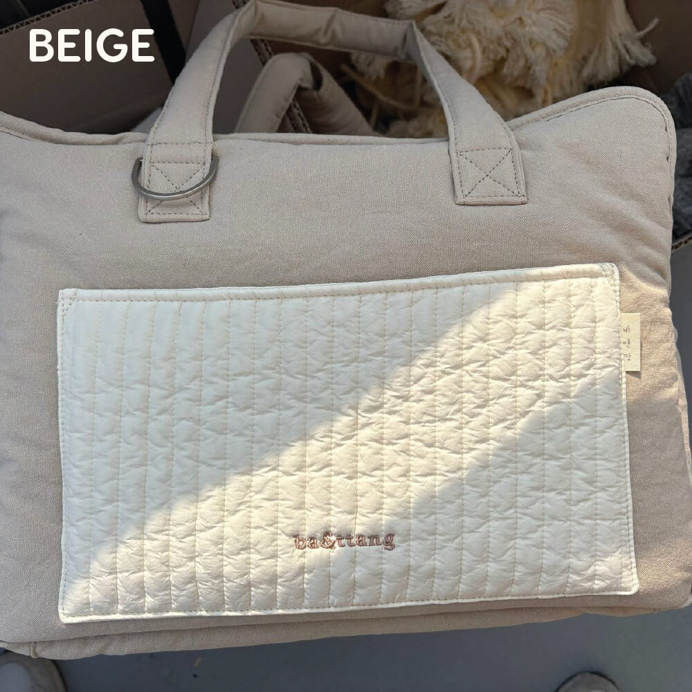 ba&ttang Quilted Pocket Pet Carrier