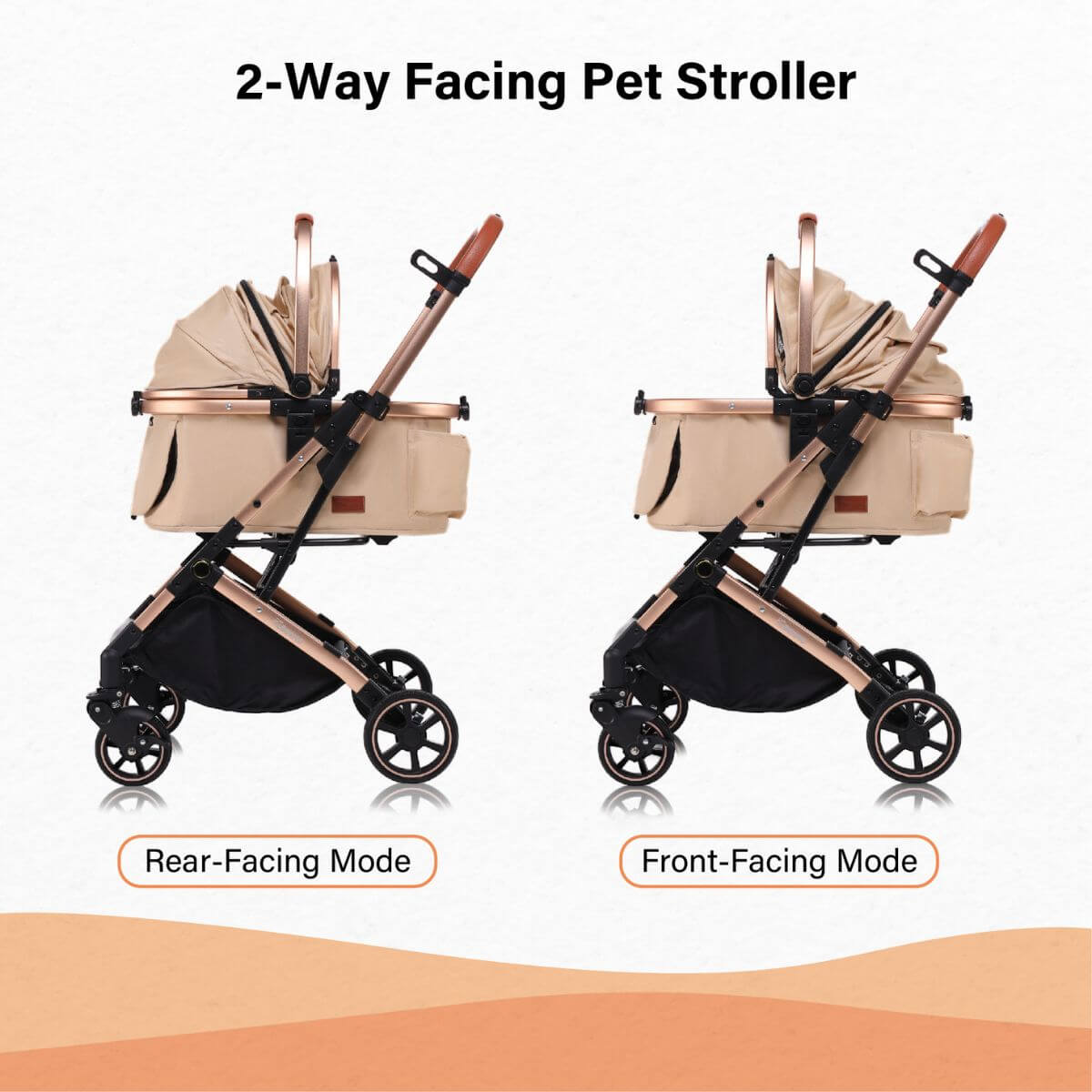 BERND Pets Ava ISOFIX Stroller | 3 Colours