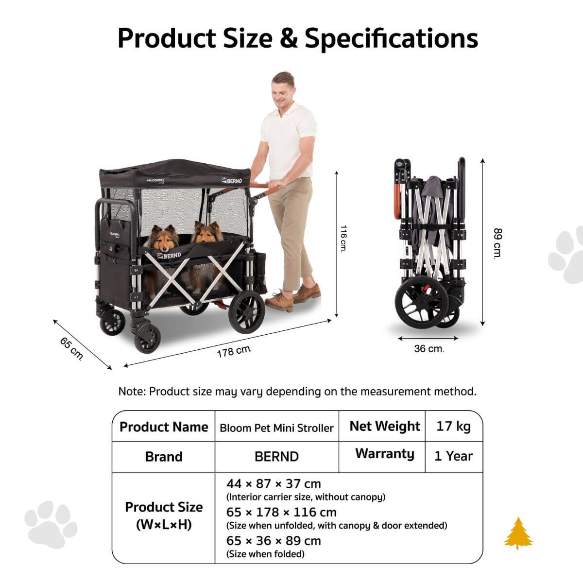 Bernd Pets Bloom Mini features.